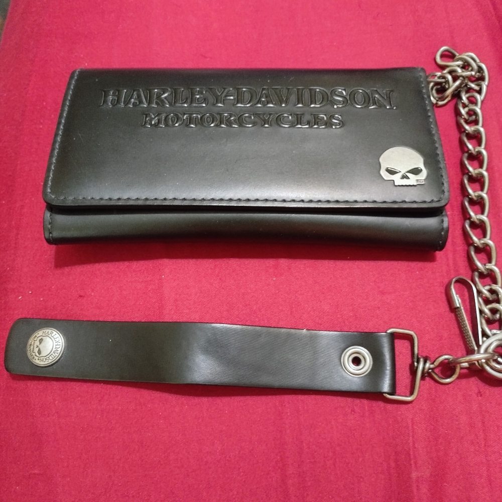 Harley Davidson leather wallet